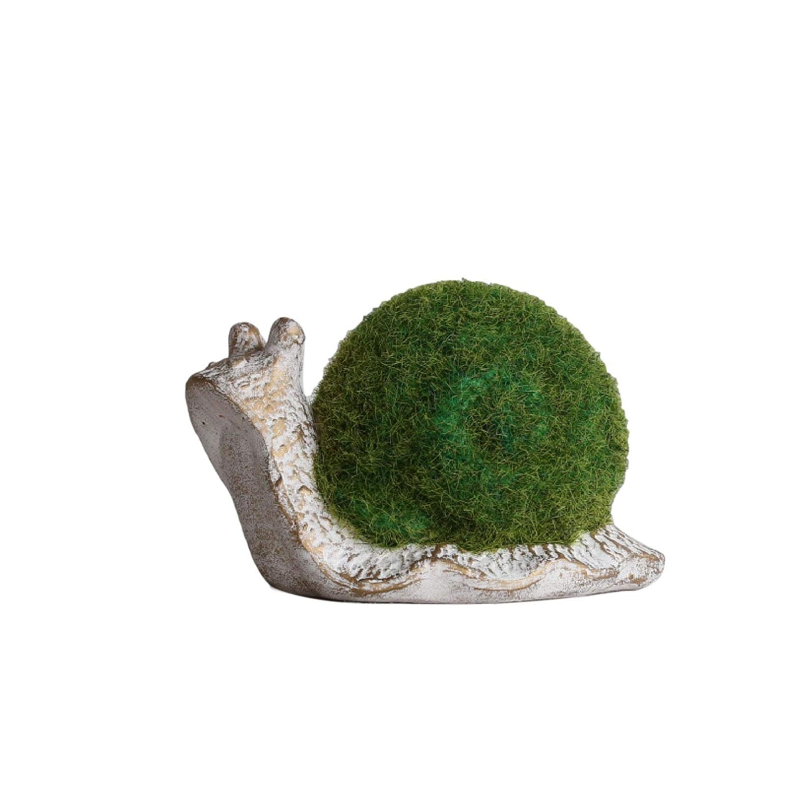 Garden Statue Snail Figurine, Garden Simulation Snail Statue Animal Sculpture Balcony Decor Ndoor Outdoor Decorations, Patio Lawn Yard Art