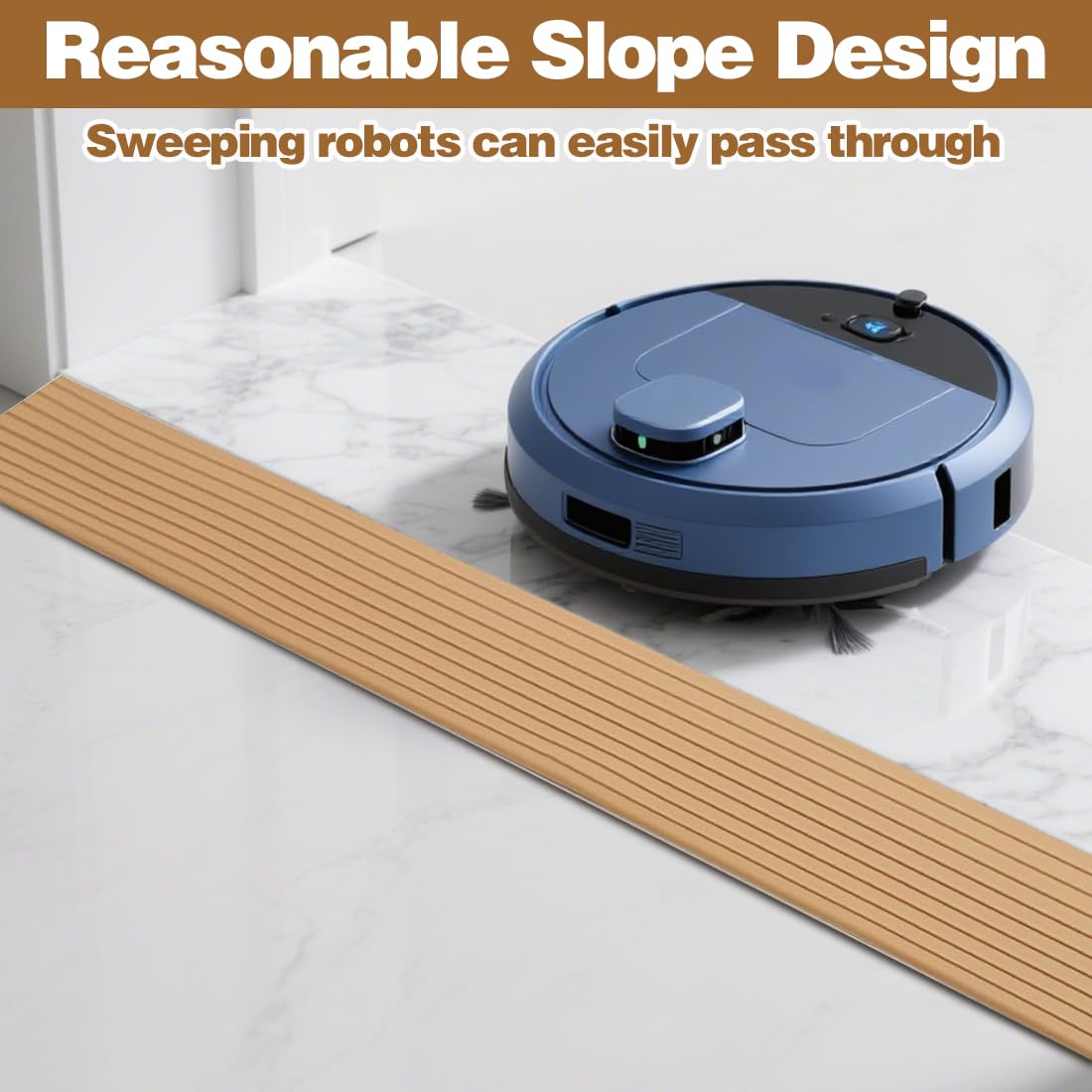 90x5x1CM rampy progowe do drzwi, rampa progowa, rampa dla wózków inwalidzkich z PVC, antypoślizgowa powierzchnia, gumowa rampa najazdowa rampa progowa, do chodzików lub e-skuterów, wózków inwalidzkich