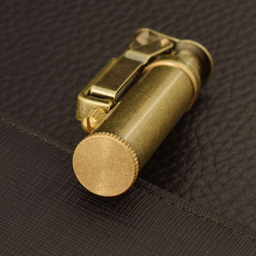 YTMY Retro Kerosene Lighter Vintage Lighter Mechanical Lighter
