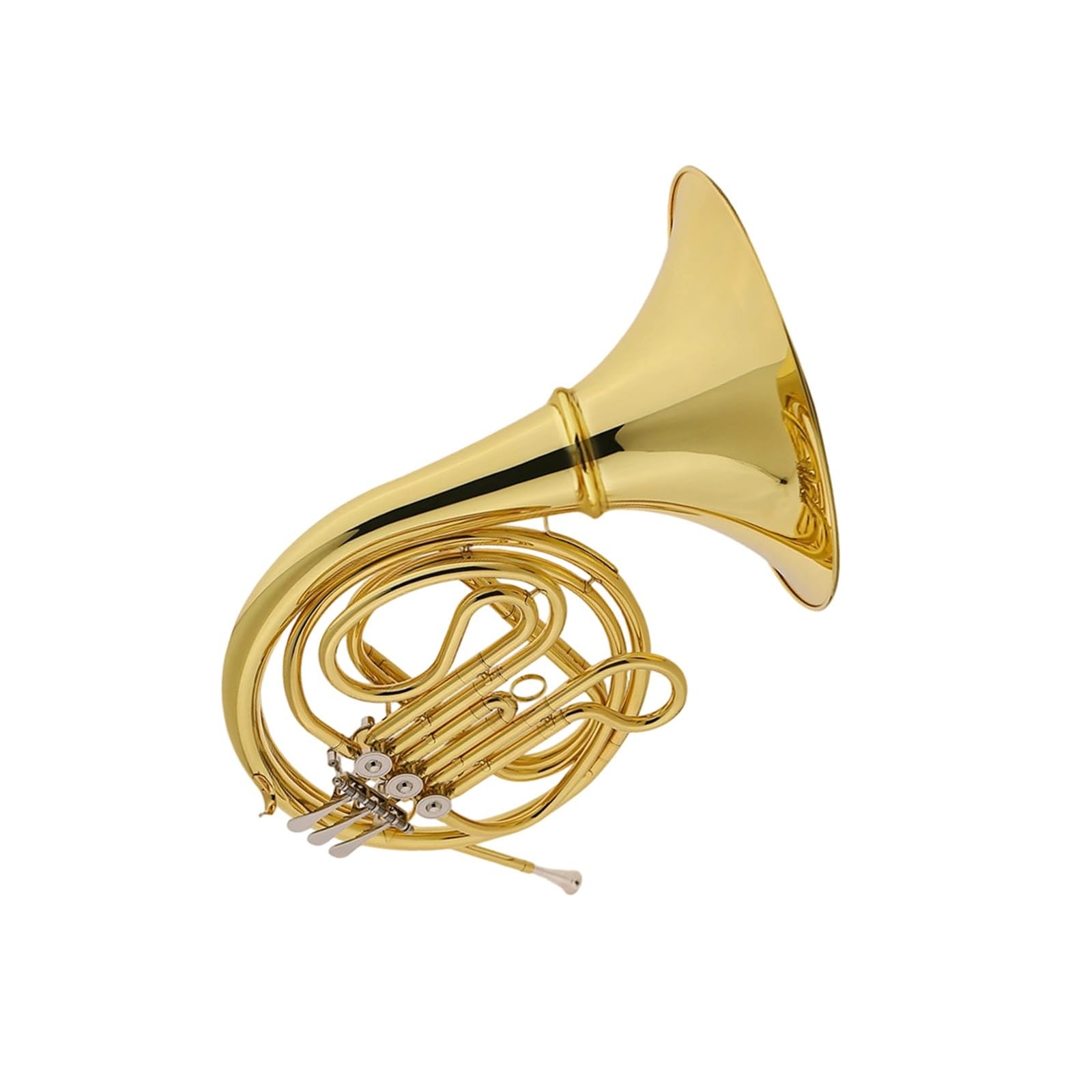 Professionelles Waldhorn Blechblasinstrument Waldhorn Vier Tasten Einreihig Geeignet Für Spielanfänger