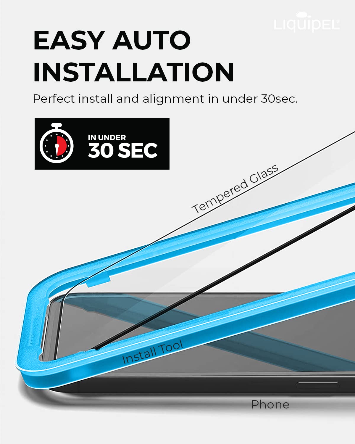 Liquipel Liquid Glass Screen Protector in Retail Packaging National