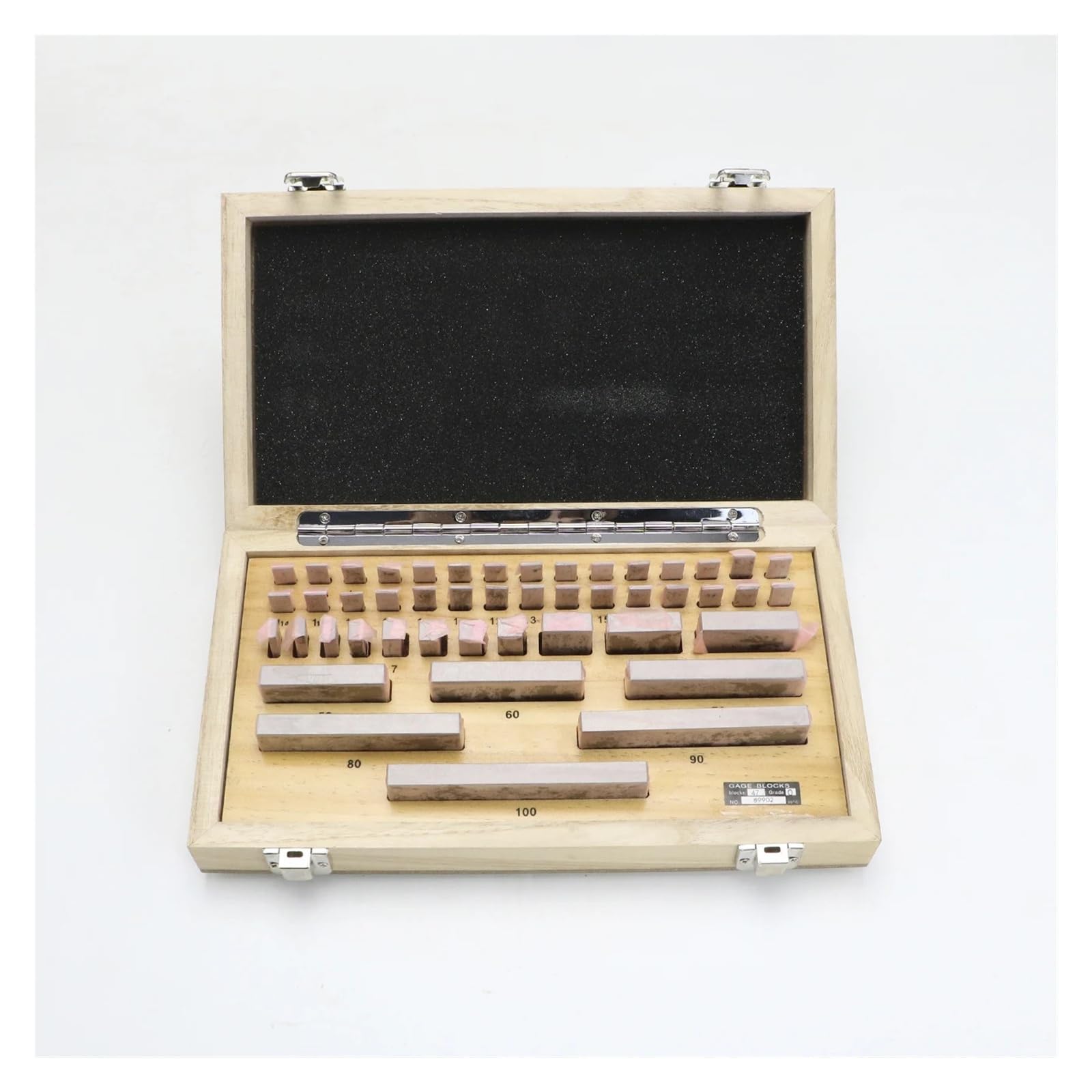 47 Teile/satz HSS Block Gauge Set 1/0 Grade Inspektion Messschieber Und Mikrometer Gage Blöcke Mess Instrumente Verschleißfest(1 grade)