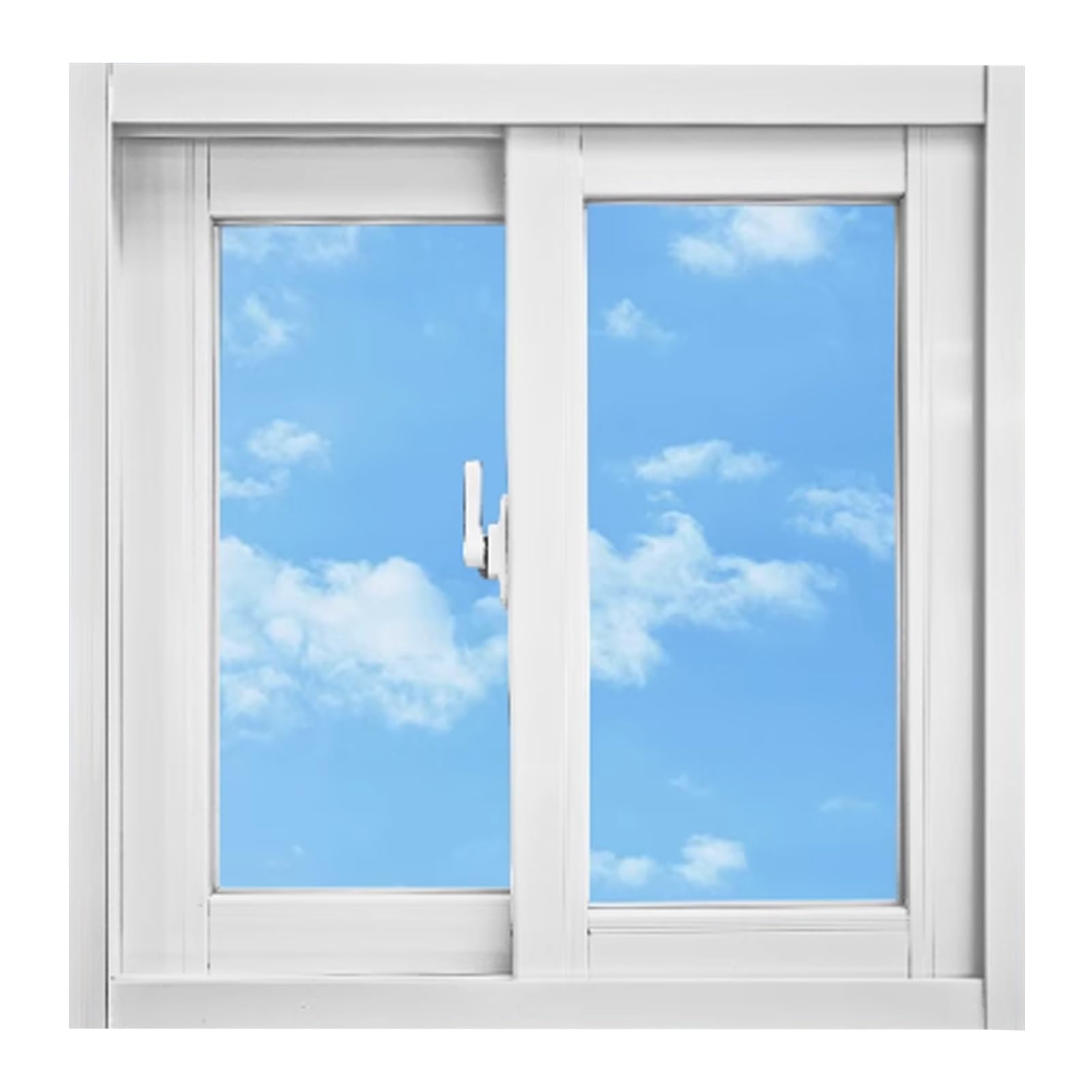Fenêtre de sous-sol blanche YVYKFZD petite fenêtre de remplacement coulissante 24x12