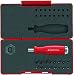 Produktbild PB Swiss Tools Drehmomentschlüssel-Set PB 8321, 17-teilig, inkl. 8 x C6 Precision Bits, 100% Swiss Made, Unbegrenzte Garantie