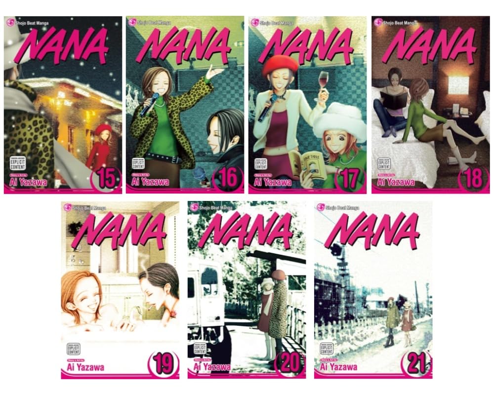 Nana Series 7-Book Collection Set III (Vol.15 to Vol.21)