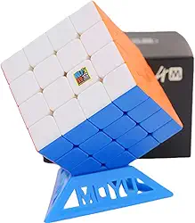 Bukefuno Moyu Meilong 4x4 M Magnetic Stickerless Speed Magic Cube MFJS MEILONG 4x4x4 m Magnetic Cubing Classroom 4x4 M Cube Magic Puzzle
