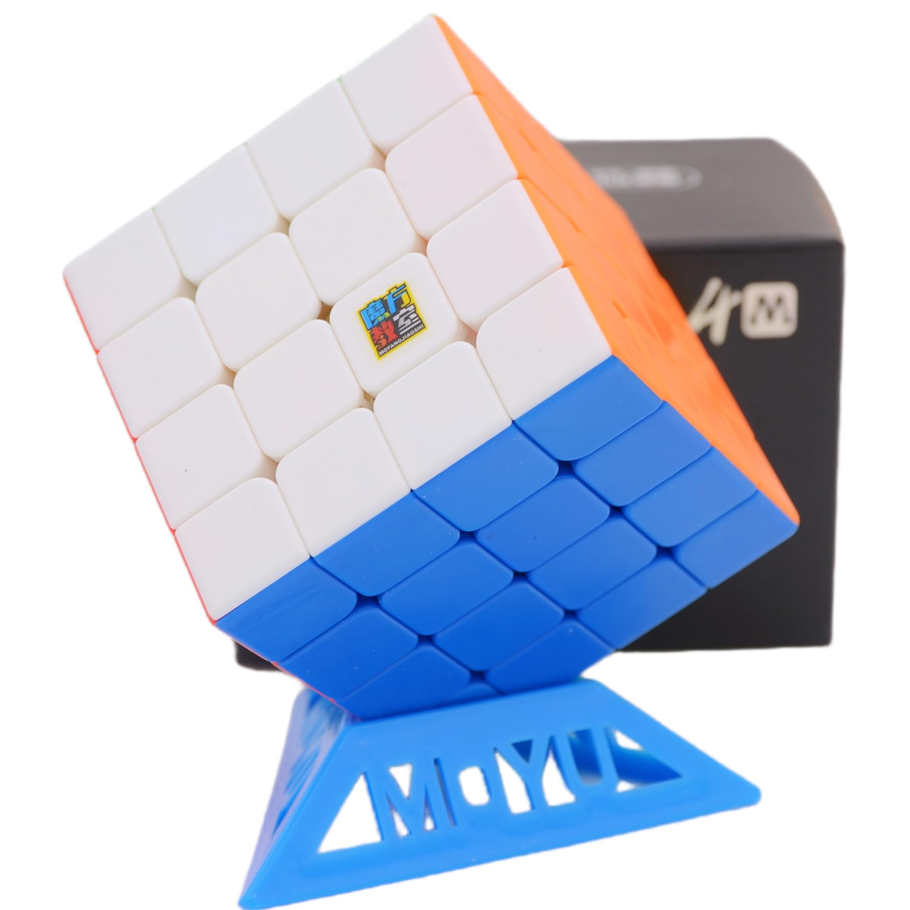 Moyu Meilong 4x4 M Magnetic Stickerless Speed Magic Cube MFJS MEILONG 4x4x4 m Magnetic Cubing Classroom 4x4 M Cube Magic Puzzle