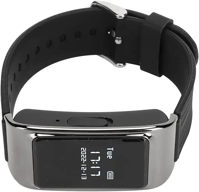 Montre Espion Enregistreur avec Caméra, Réduction Bruit et OTG (32G)