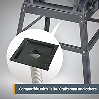 Vista 6 de POWERTEC 70131V - Campana antipolvo para sierra de mesa de 12 pulgadas, 1 paquete Negro