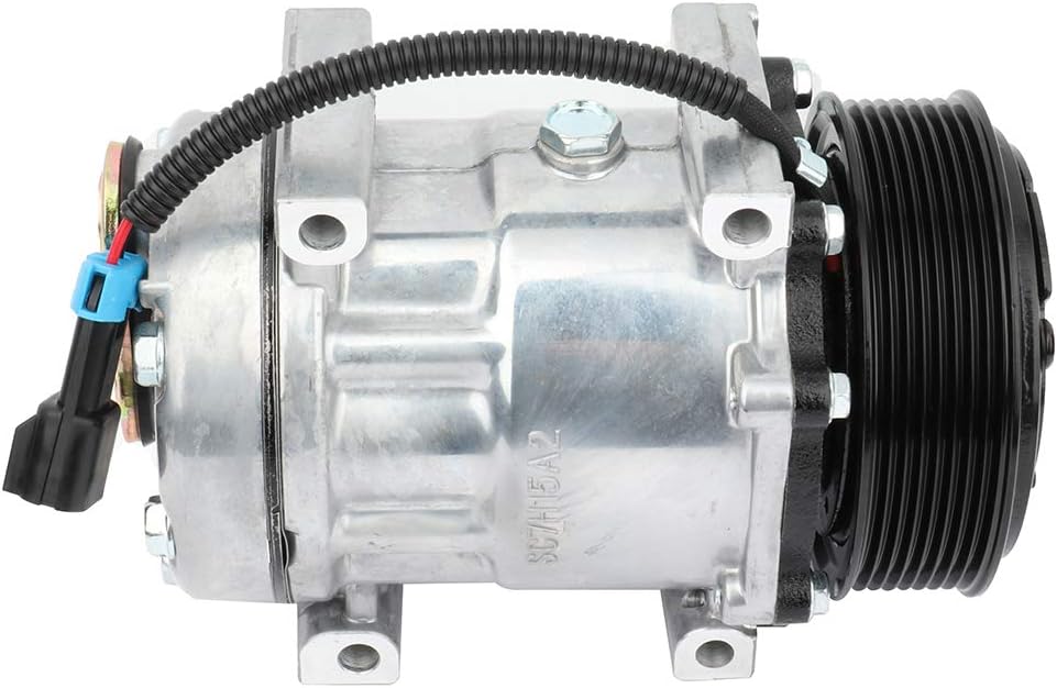 ECCPP A/C Compressor with Clutch 1991-2005 for Freightliner FL70 for M2 106 4.3L 5.9L 7.2L 8.3L 6.0L 6.4L 2015-2017 for F-reightliner Sprinter 2500 3500 2.1L Fast Cooling