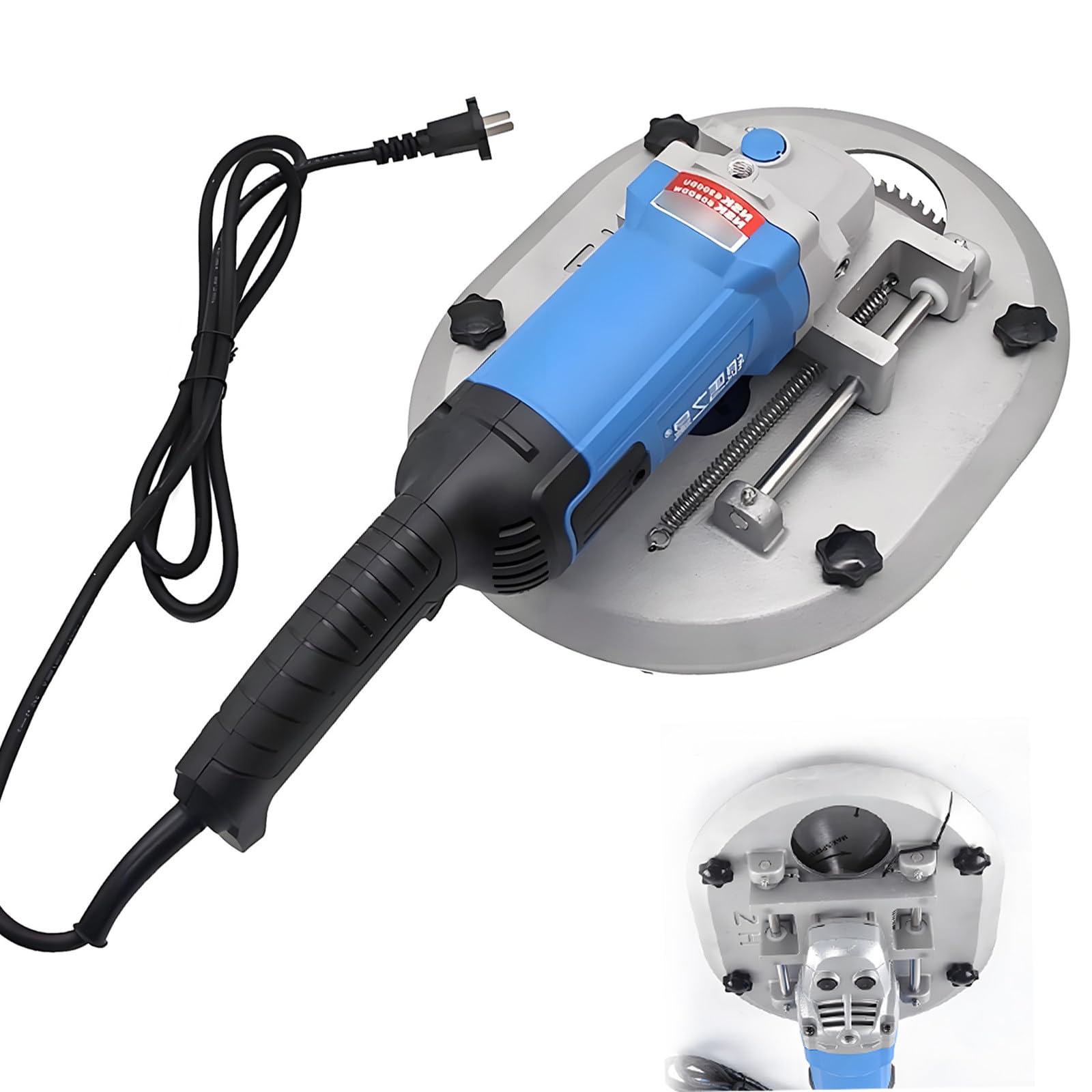 Tagliatrice Elettrica per Corna di Bovini Dehorner,Taglierina per Corno di Mucca,Decornatore Elettrico Veterinario,Strumento per Agricoltori Ranch Allevamento Bestiame Blue220v