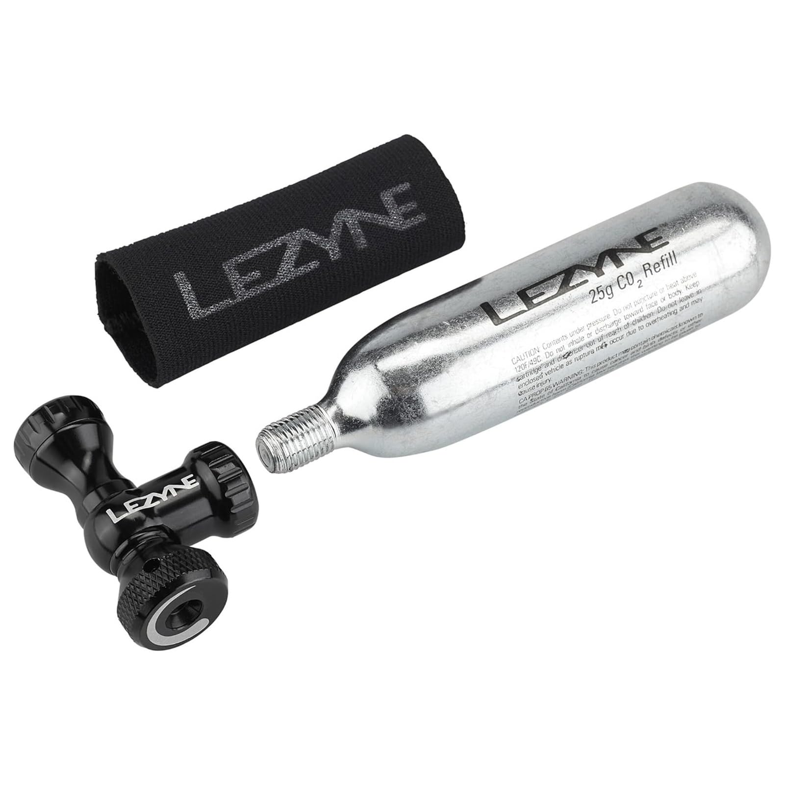 LEZYNE Control Drive CO2 INFLATORS Mixte, Noir, 1