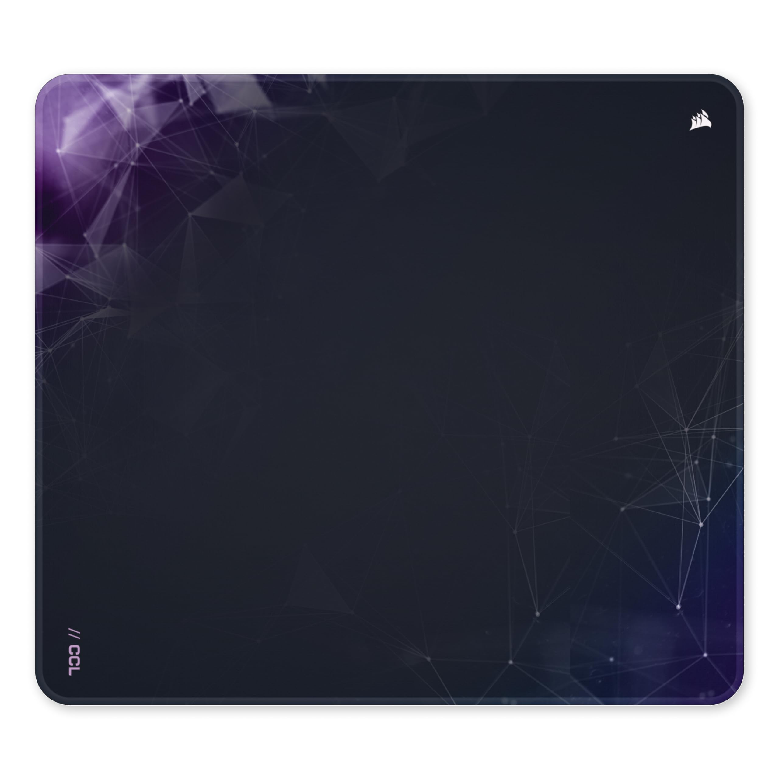 Corsair MM300 L Anti-Fray Tessuto Tappetino Per Mouse Da Gioco – Sci-Fi | Large, 45 cm x 40 cm, Tessuto Intrecciato, Base In Gomma Antiscivolo, Bordi Rinforzati Con Cuciture, Sci-Fi Dark, Blu Navy
