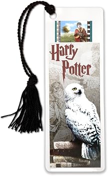 Harry Potter Hedwig and Harry FilmCells Bookmark with Tassel and 35mm Movie FilmCell USBM674