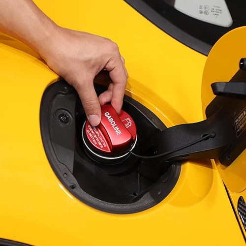 Miniatura 7 de Aleación de aluminio para Toyota Supra GR A90 A91 MK5 2019 2020 2021 2022 Accesorios Tapa de combustible de gasolina del coche Tapa del tanque