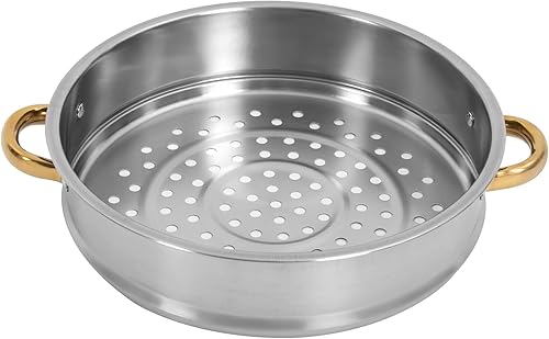 Miniatura 6 de Olla de cocina de 5 niveles, ollas de vapor de acero inoxidable, ollas al vapor para cocinar arroz al vapor, cocinar verduras, hervir maíz, pan al