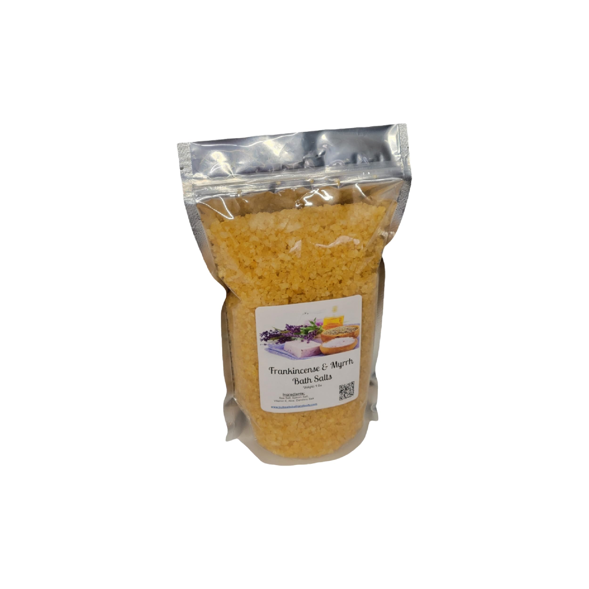 Bath Salts | 4lb Bag | Frankincense & Myrrh Scent