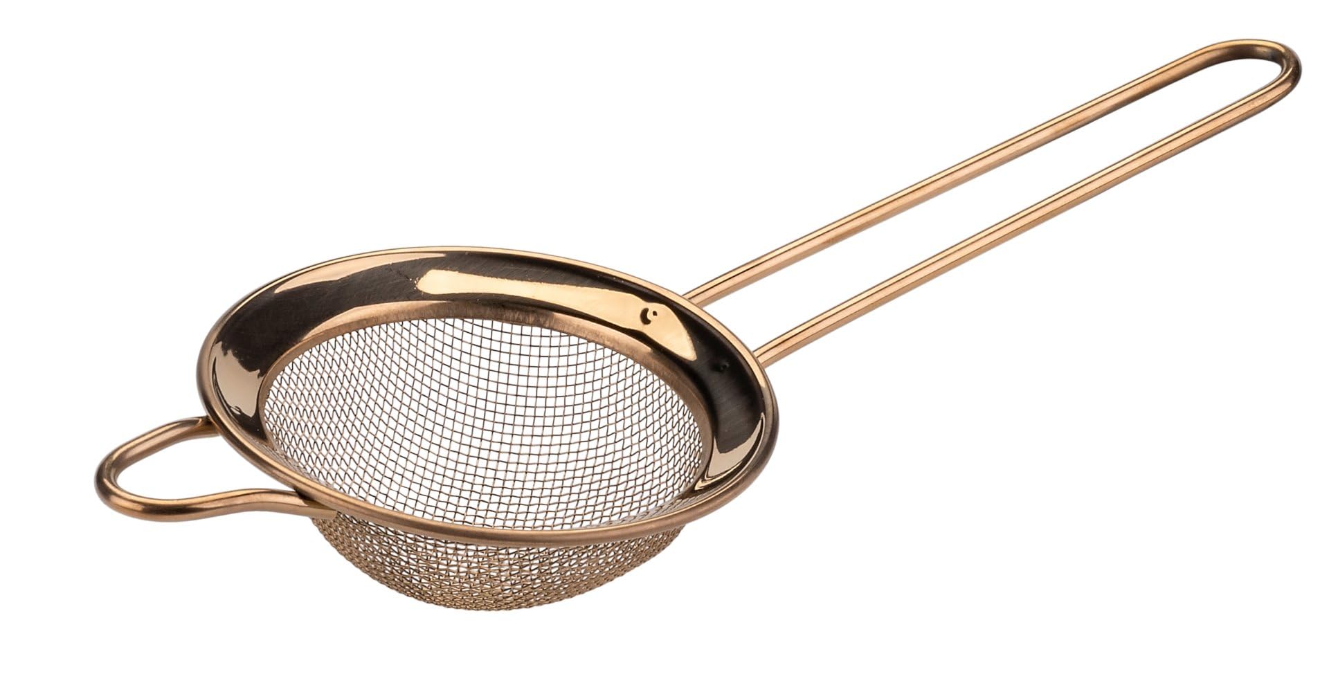 Dr. Oetker Icing Sugar Sieve Vintage Oster Manufaktur - Diameter 10 cm, Stainless Steel with Titanium Coating, Ideal for Fine Sieving of Sugar and Flour