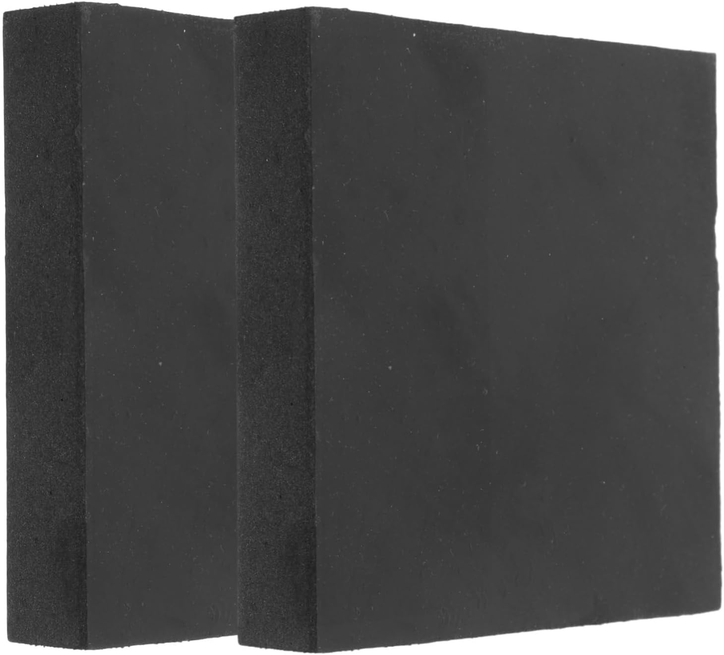 Amosfun 2pcs Rv Stabilizer Pads Rubber Shock Absorbing Block Jack Pads for Camper Leveling Anti-Slip Vibration Control Impact Resistance Design for Stability and Safety