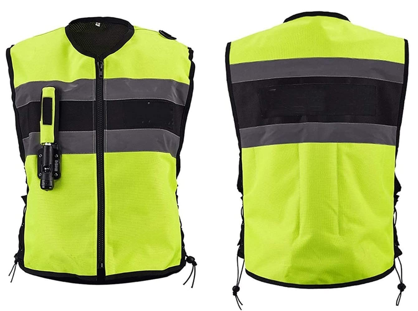 Chaleco Profesional Inflable Ecuestre para Motos, Sistema de airbag Profesional con gatillo de 0,1 Segundos, Chaleco con airbag anticaída Todoterreno, Chaqueta de Traje de Carreras (BM)