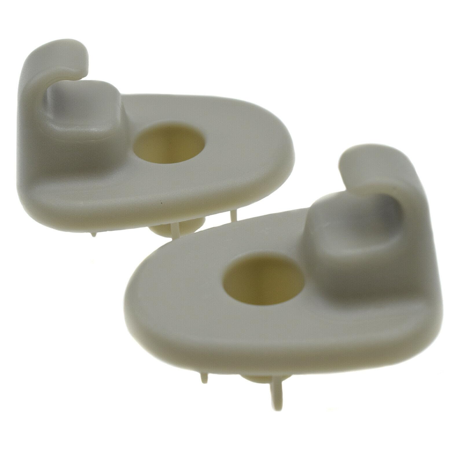 Sun Visor Clip for Jeep Liberty KK KJ, for Dodge Nitro KA, 2Pcs Car Sun Visor Clip Gray Hanger Hook Clip Bracket 1AR26BD1-AA