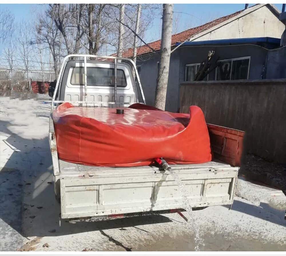 Tanque de agua Agua almacenaje, bolsa de almacenamiento, plegable al aire libre del tanque de agua con el grifo, la luz de gran capacidad de agua bolsa Bolsa de almacenamiento de agua plegable de gran