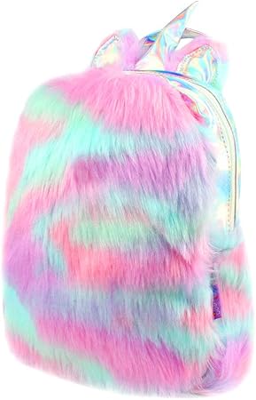 soft unicorn backpack