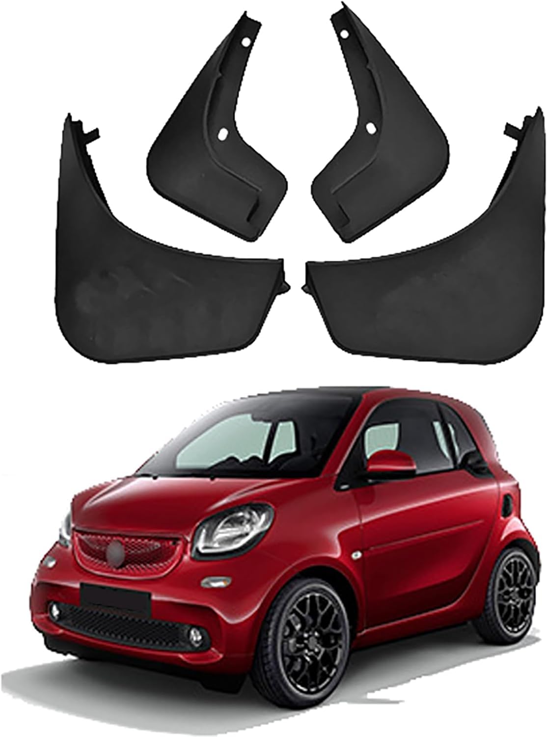 Bavettes pour Mercedes-Benz Smart 2 Portes Accessoires Auto Haut de Gamme
