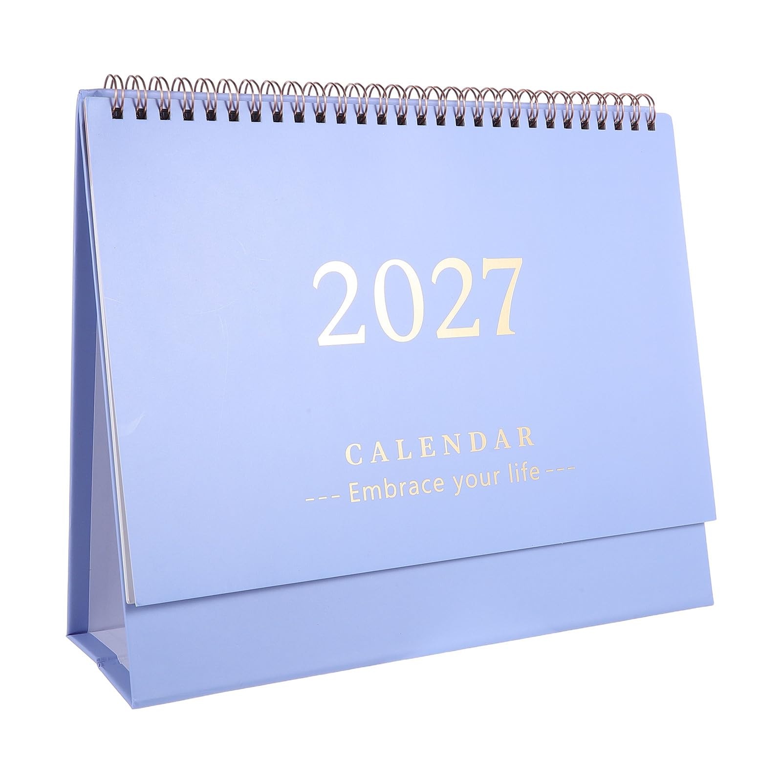 WRITWAA Desk Calendar 2027 - Large Standing Monthly Planner