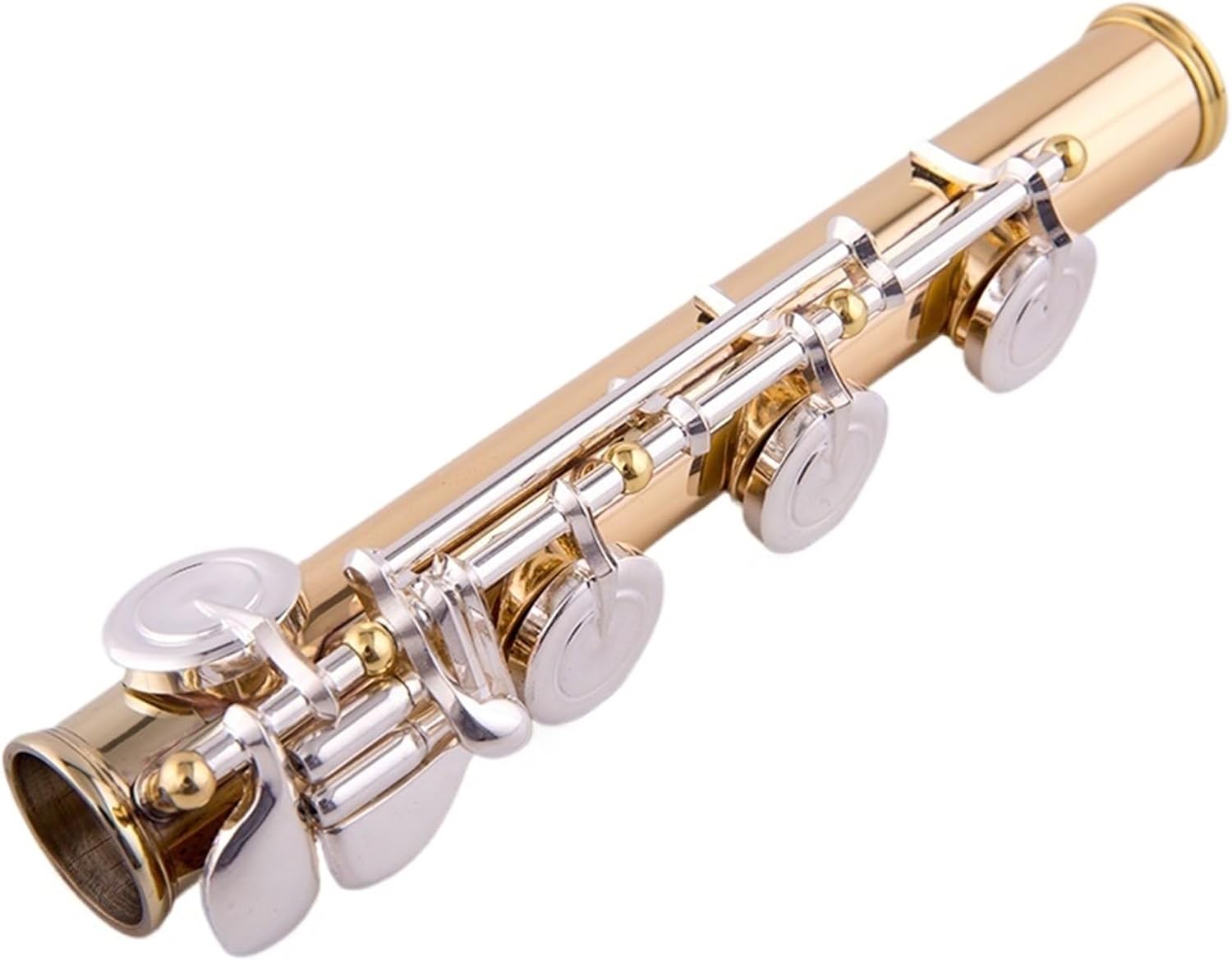 Fairyフルート・24K金メッキ・17キーH足部管・リングキー R114405685