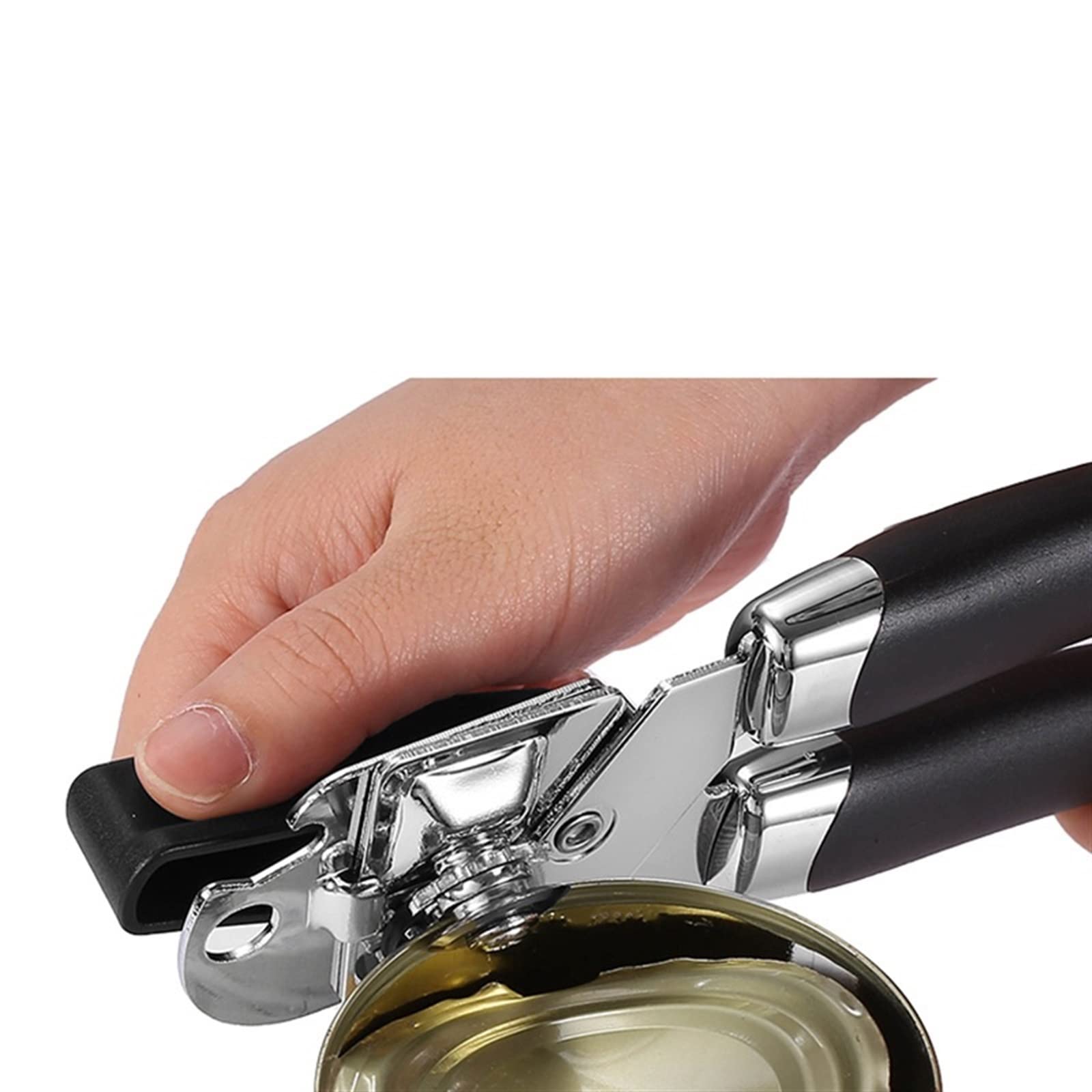 Apriscatole Manuale Apriscatole Professionale Utensile da Cucina ergonomico Apriscatole manuali a Taglio Laterale(3)