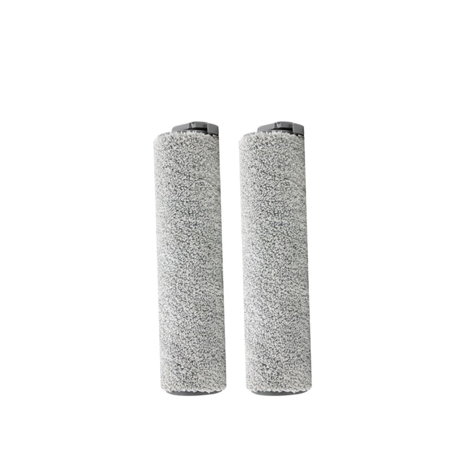 Eezii 2Pcs Vacuum Cleaner Floor Scrubber Roller Brush，Compatible For Uwant X100 / X100 Pro ，Accessories Replacement Spare Parts