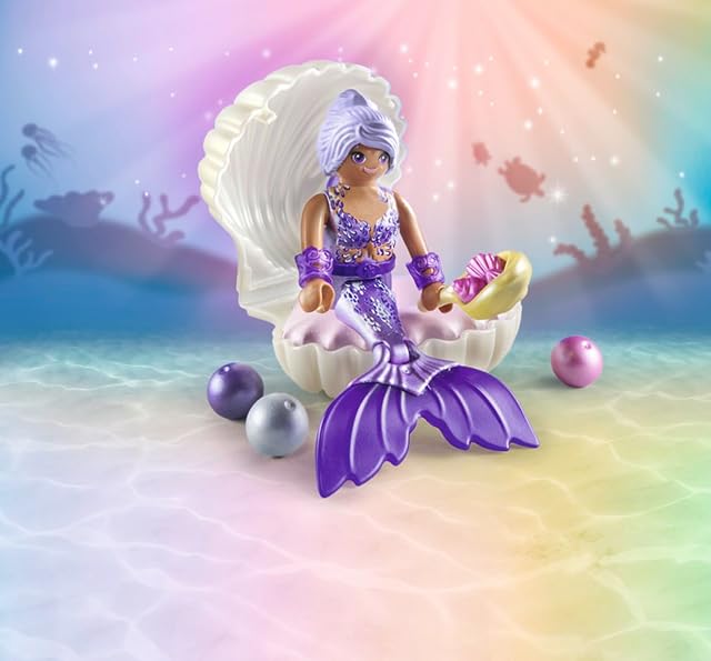 Foto 5 de 6 de PLAYMOBIL Princess Magic 71502 Sirena con Concha y Perla