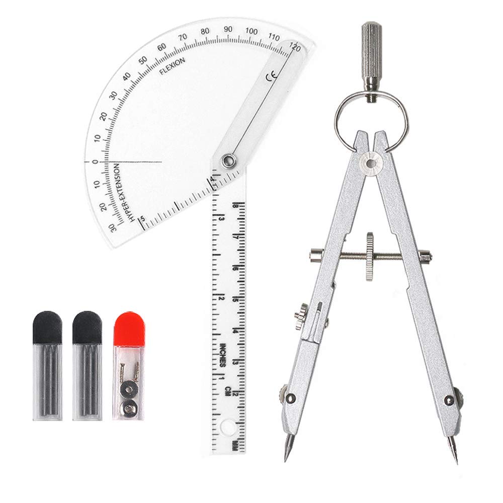 Compass and Drawing Tool Metal Compass for Geometry