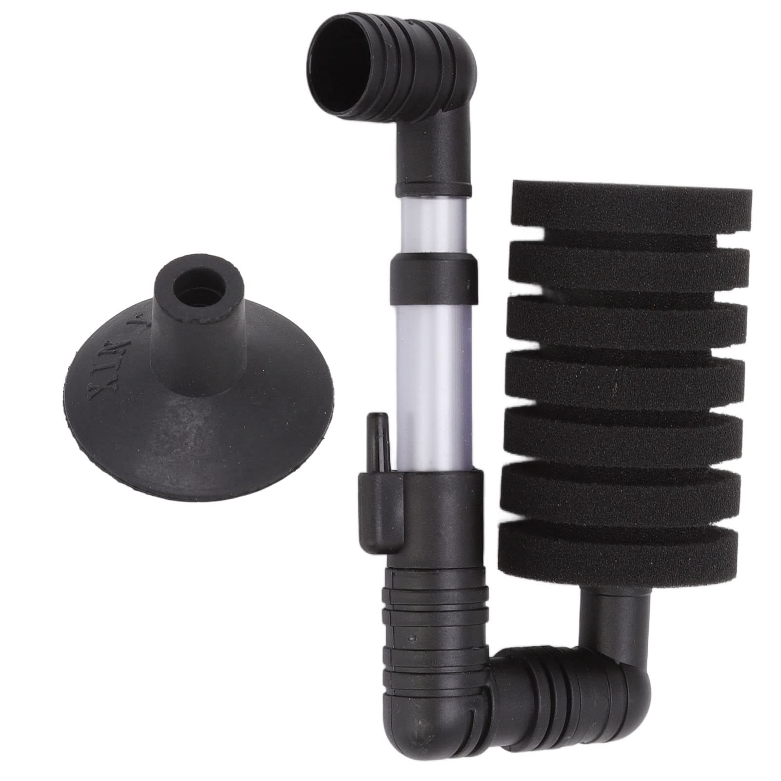 Gavigain Small Aquarium Filter, Multi Layer Sponge Filtration, Ultra Quiet Oxygen Pump, Easy Maintenance, for Small Freshwater Fish