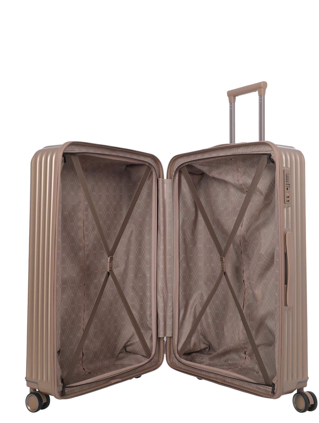PAROS 4w Trolley L, cappuccino Cuidado personal y salud