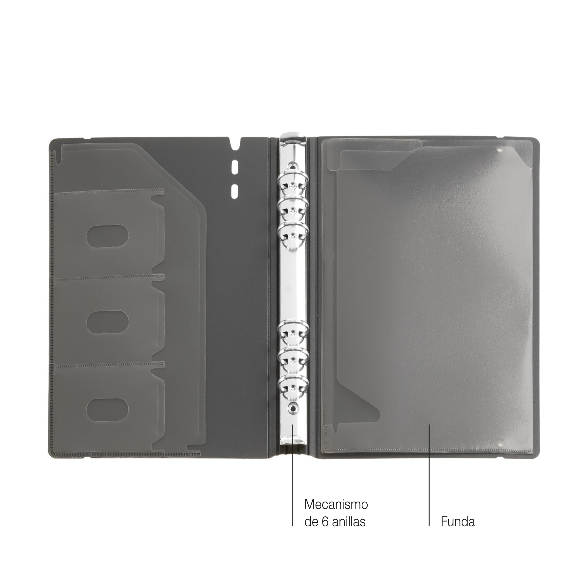 Miquelrius Agenda Semainier 2026, Format A5+ (160 X 218 Mm), Planification Hebdomadaire, Double Spirale, Couverture Cartonnée, Papier 100 G/m², 6 Langues, Autocollants, Design Entredos, Jardin