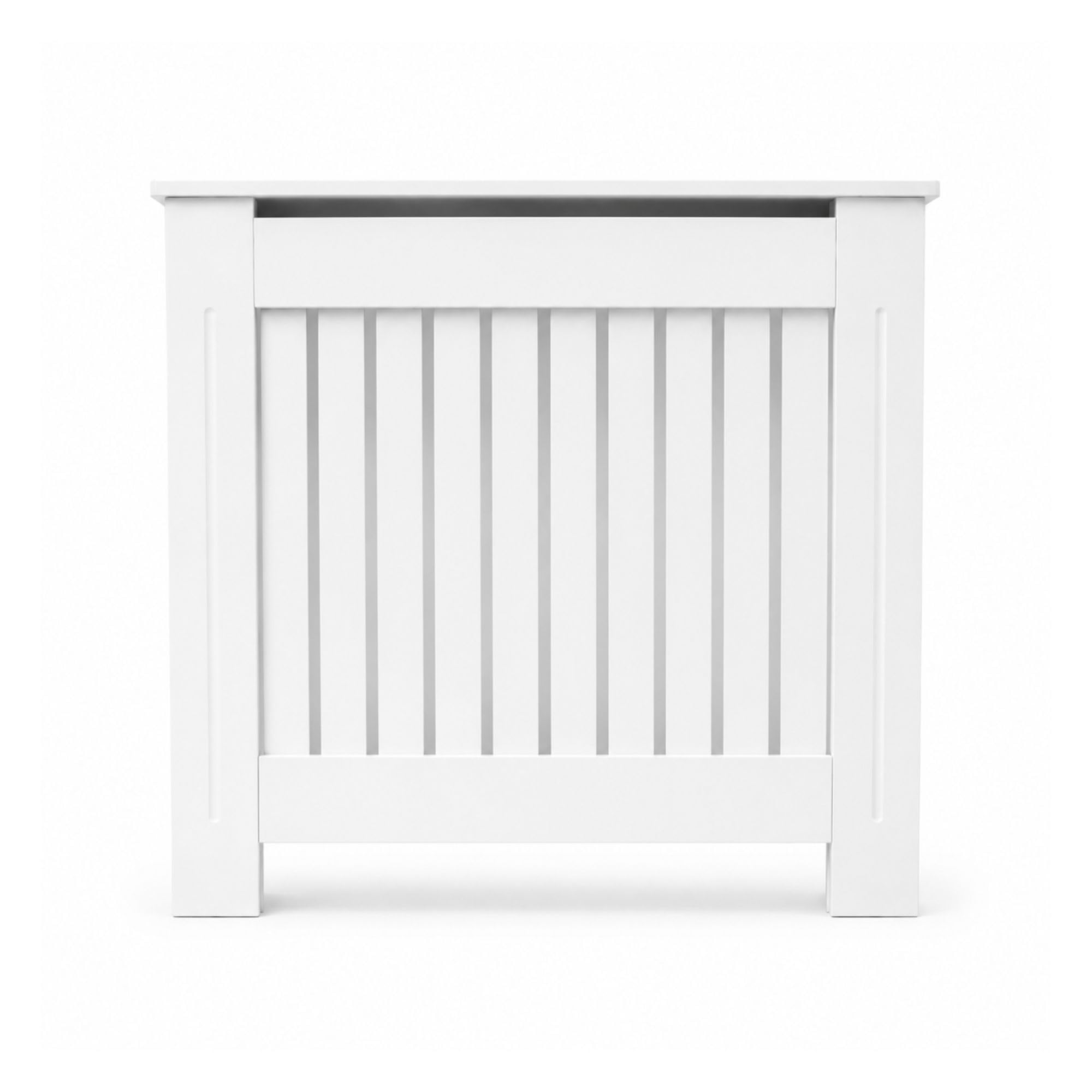 Caecus Radiator Cover Painted White W780 x D190 x H815 mm