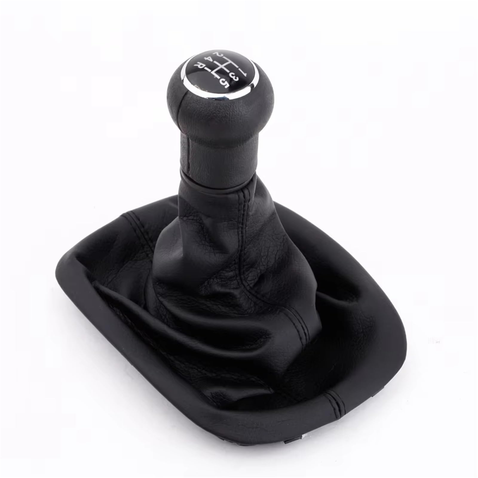 Kedfbts One Color Gear Shifter Compatible With Vw For Passat For B5 5 For Speed Gear Shift Knob Gaitor Boot Black Manual Shifter