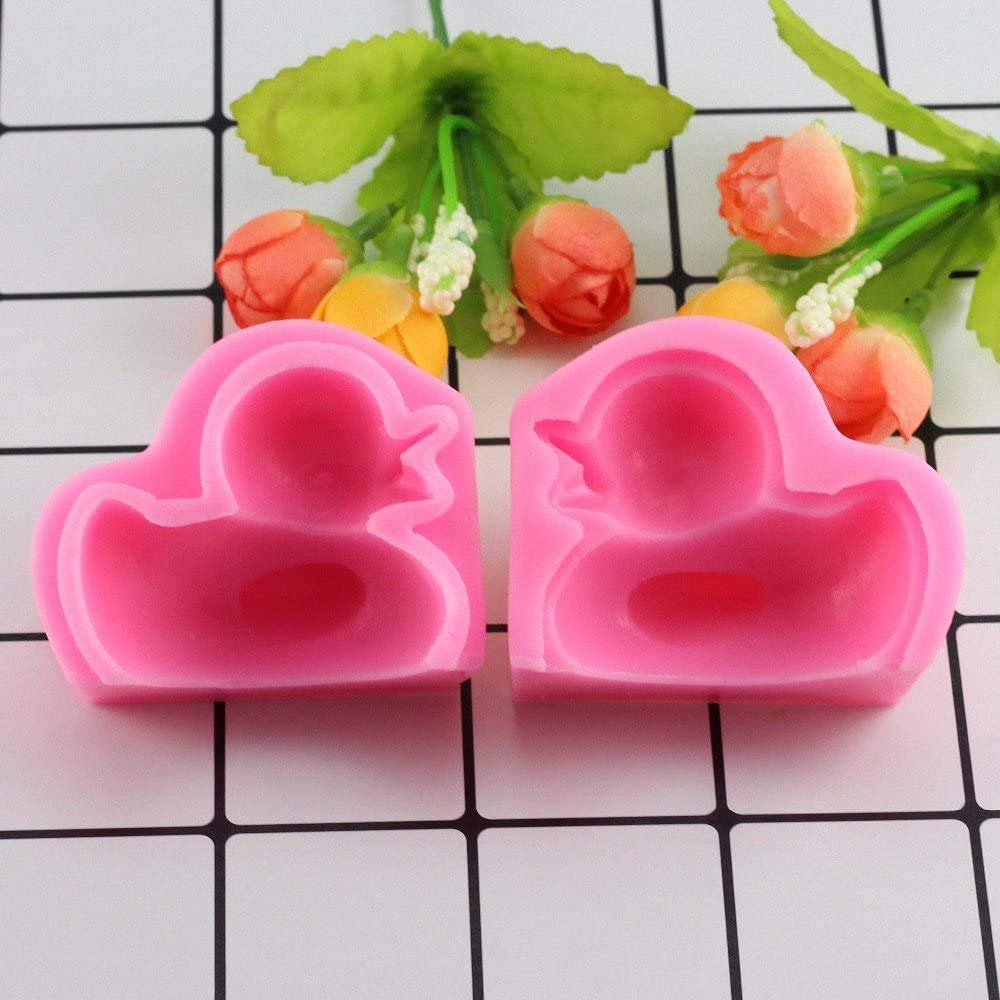 Moule Silicone 3D Vélo Pour Porte-clés - Idéal Pour Chocolat, Résine, Savon - Rose - 5