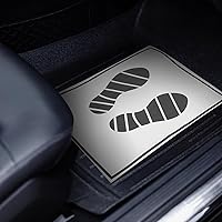 Vista 7 de 50 tapetes de papel para automóvil, tapetes de papel para concesionarios, impresos con bonita huella automotriz para suministros de protección