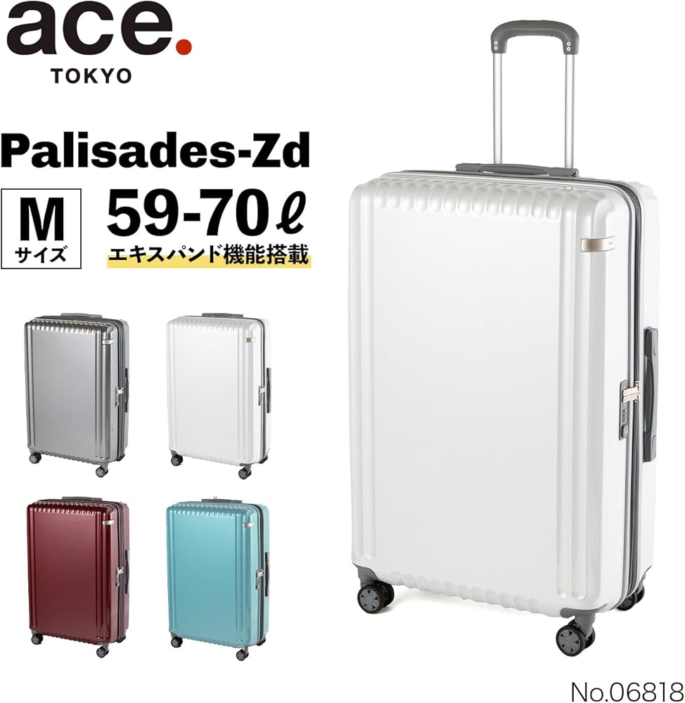 Amazon | [エース トーキョー] スーツケース 双輪キャスター