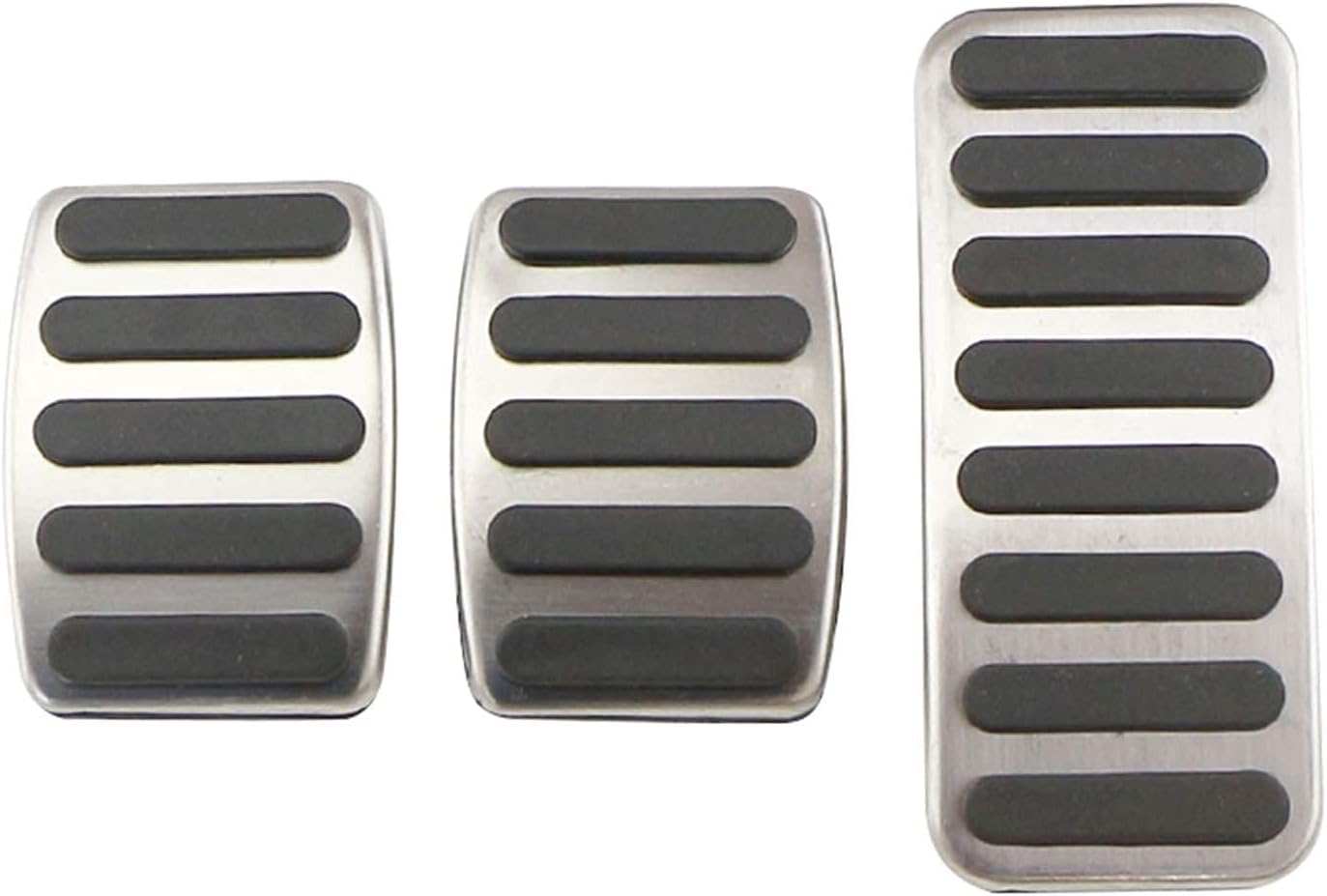 Car pedal decoration accessories Non Slip Pedals,For Suzuki SX4 Aerio Ciaz Vitara S-Cross Splash Ignis Kizashi Sidekick Samurai Brake Gas Pedal Cover(Size : AT)