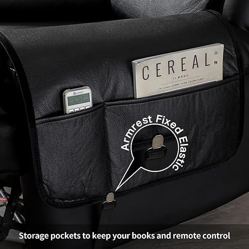 Miniatura 9 de STONECREST - Protector de sofá para mascotas, resistente al agua funda de piel sintética lavable para sillones, con correas