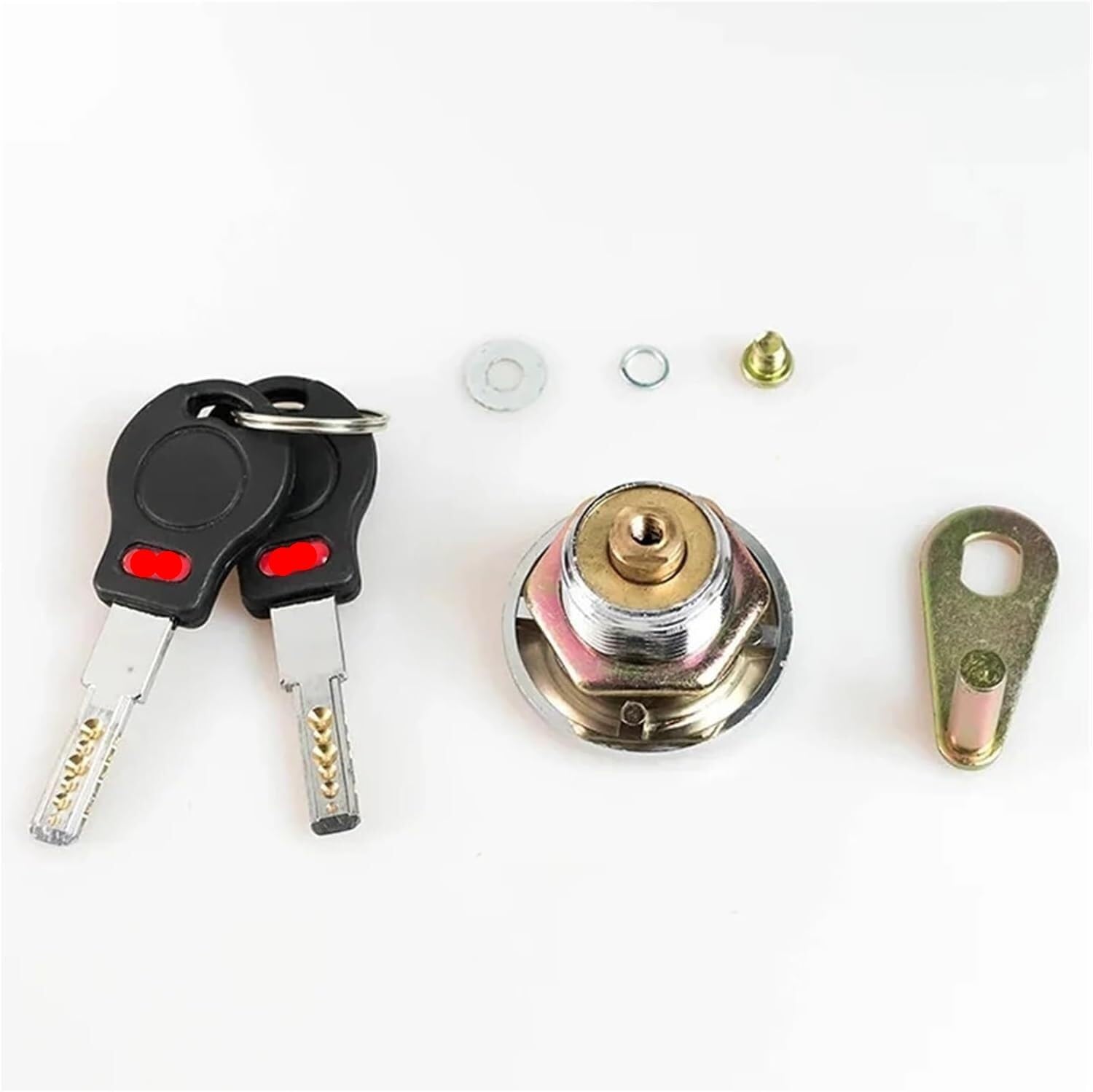Lock Cylinder， Mechanical Safe Anti-Theft Lock Cylinder 2keys and 5keysElectronic Password Emergency Universal(205c)