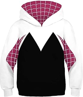 Beautifultimes Adult Into The Spider Verse Hoodie Sweatshirt Miles Morales Zipper Jacket Coat Costume 2 Colors Tops Corsets