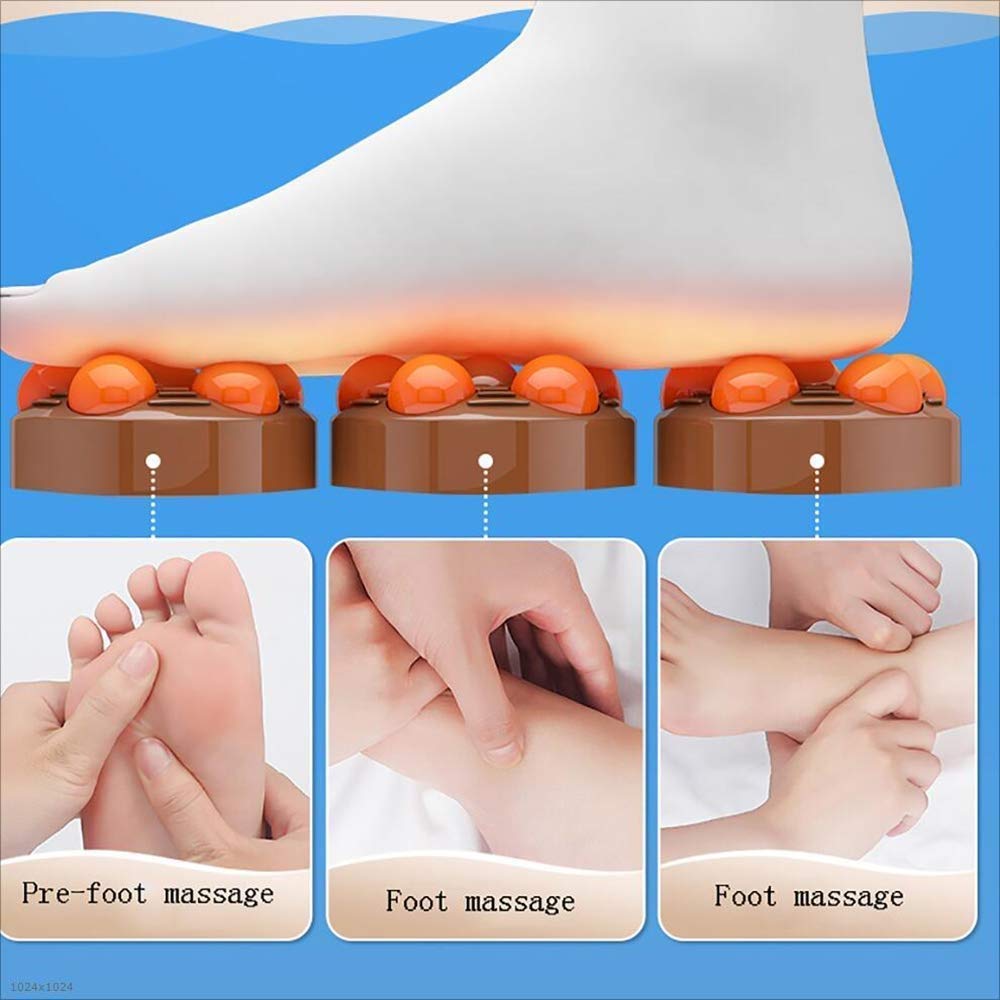 Masajeador de Baño de Spa para Pies con Calor Y Burbujas, Chorros de Agua Ajustables, Control de Temperatura Del Tiempo, Pantalla Led, Bañera de Pie para Pedicura en el Hogar