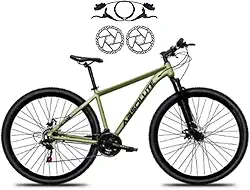 Bicicleta Aro 29 Absolute Nero 5 21V MTB Aluminio Freio Hidráulico Suspensão 80mm Unissex