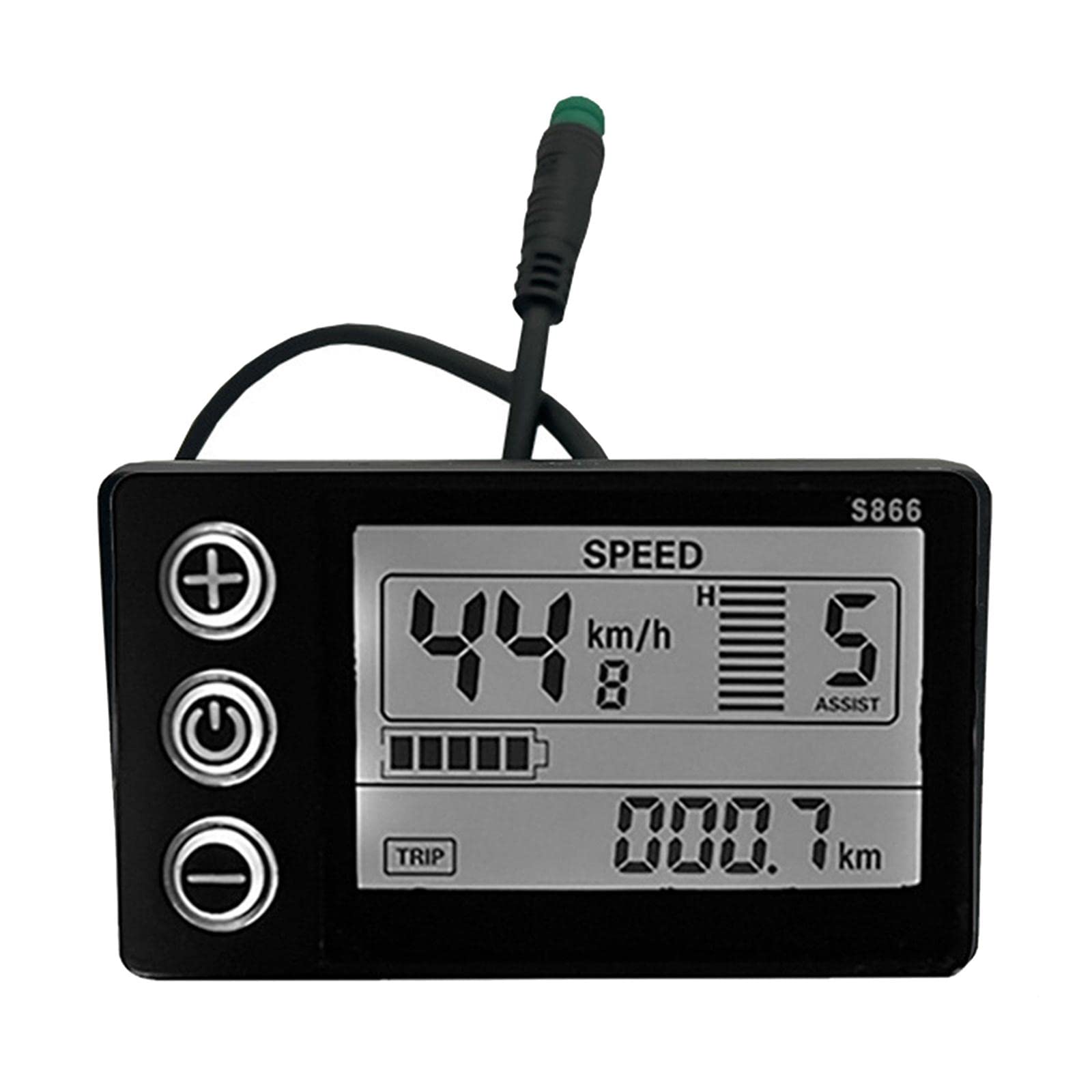 CALANDIS™ LCD S866 Display Panel Dashboard Useful ABS for Electric Bicycle Scooter Waterproof | Electric Bicycle Components | Bicycle Components & Parts | Cycling-picture-17