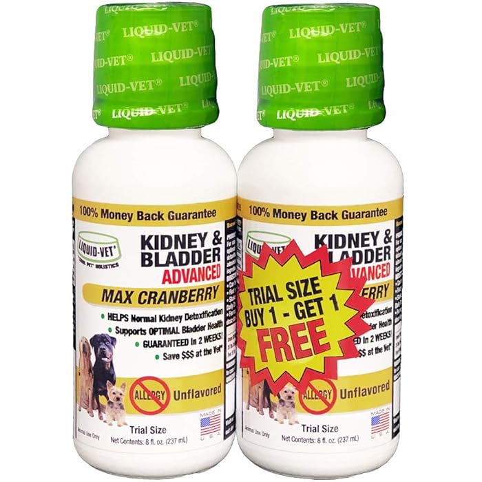 Buy LiquidVet Advanced Kidney & Bladder Supplements for Dogs with
